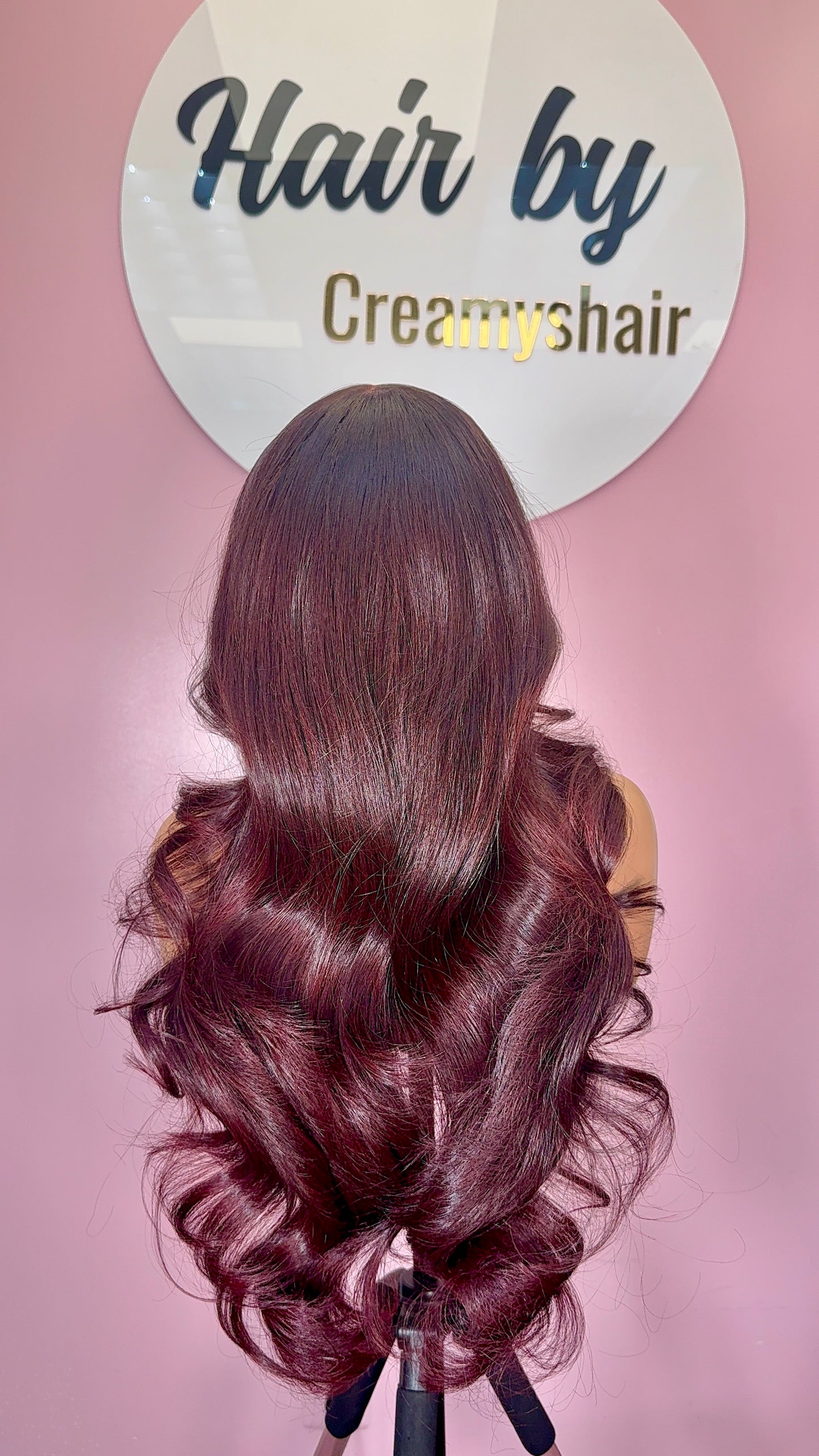 Custom rich burgundy unit