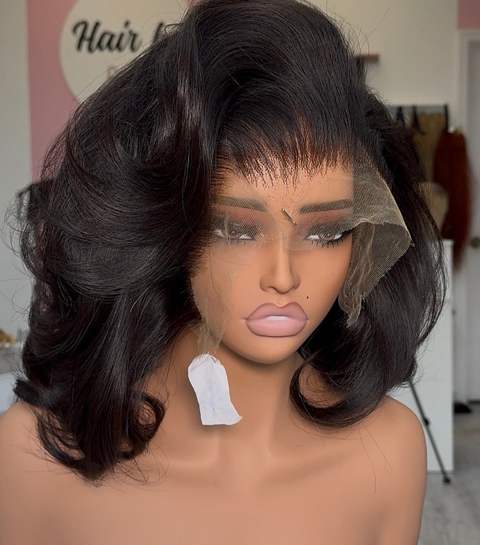 natural raw wavy unit