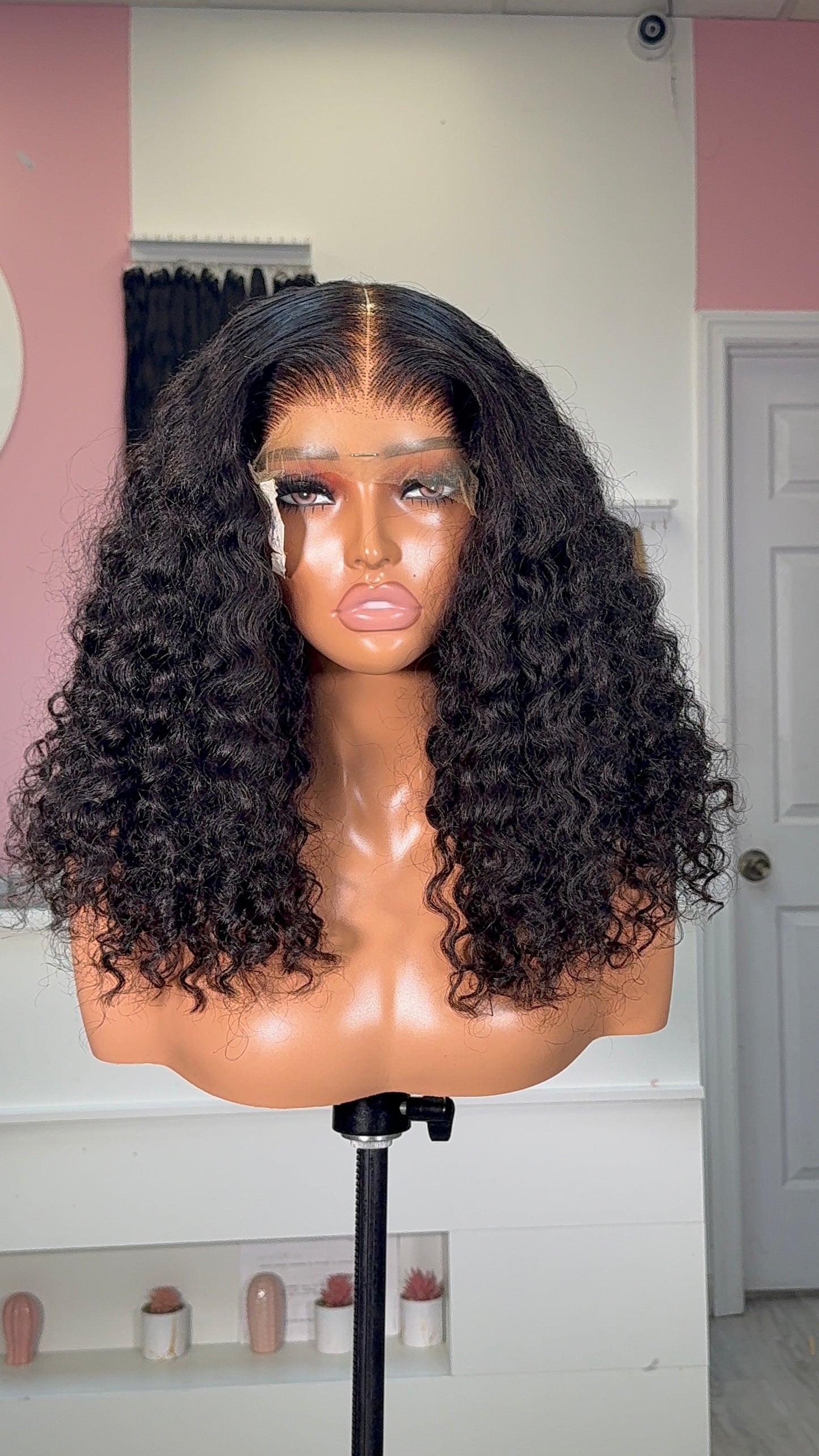 Raw soft curls