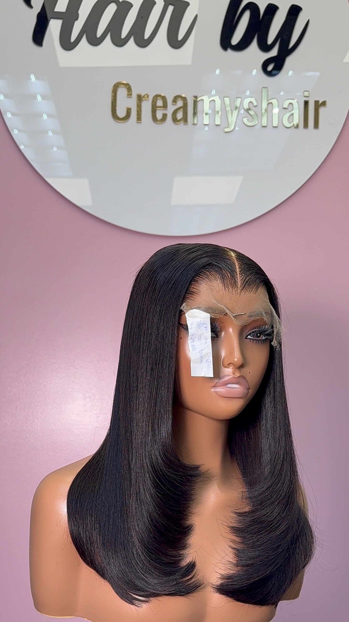Layered long bob