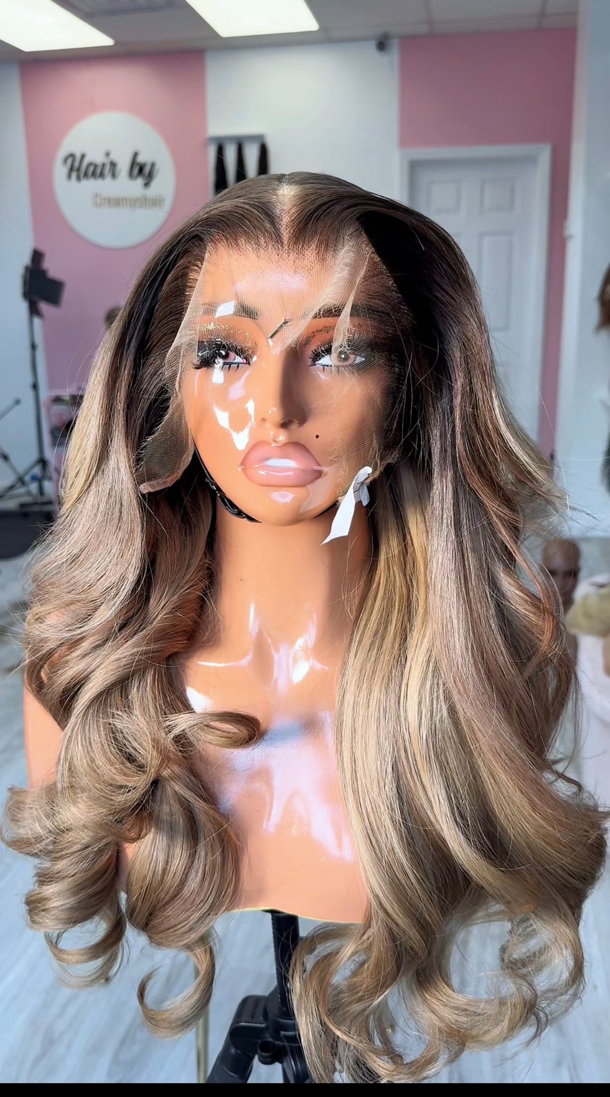 Icy custom blondie