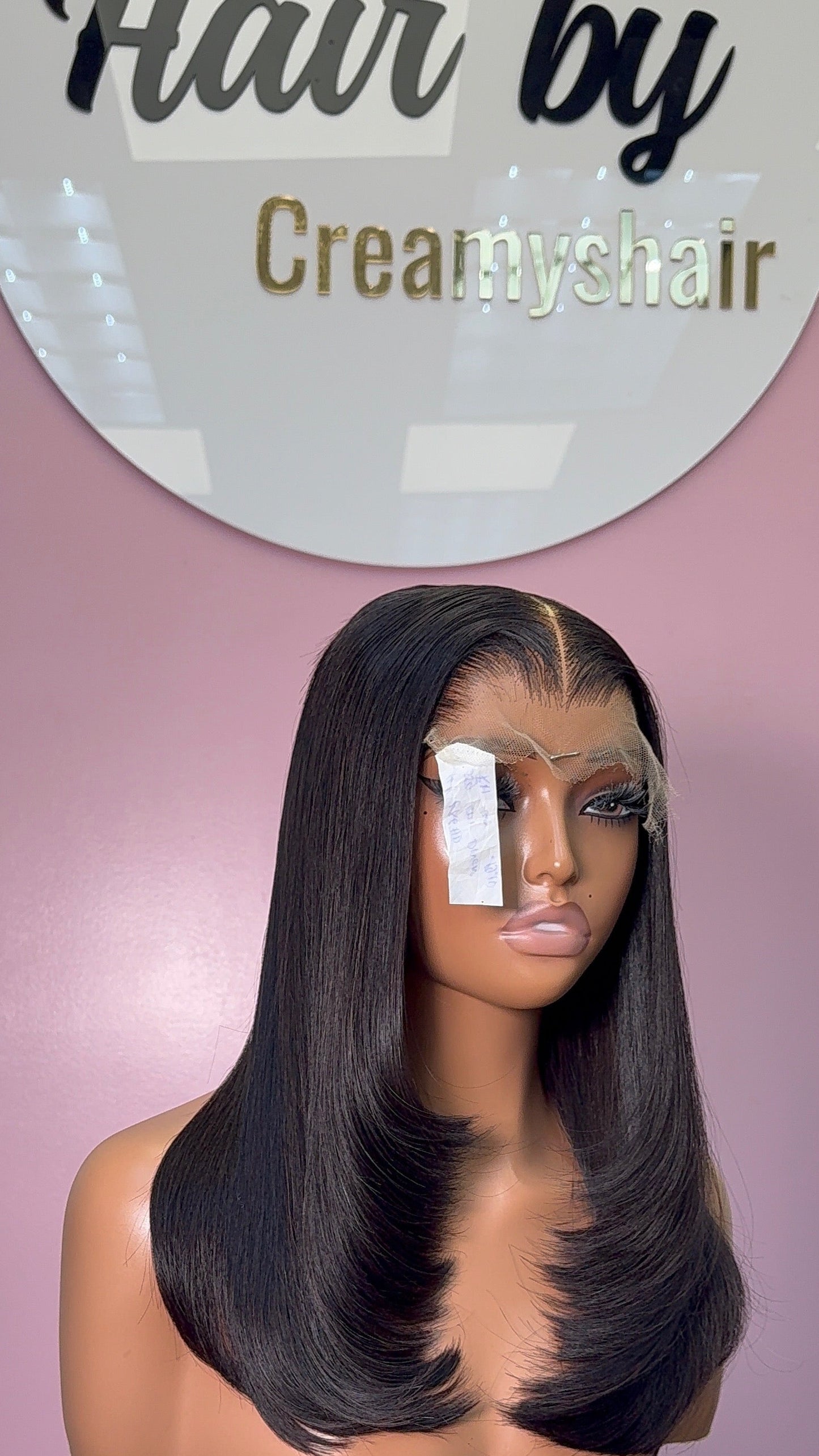 Layered long bob