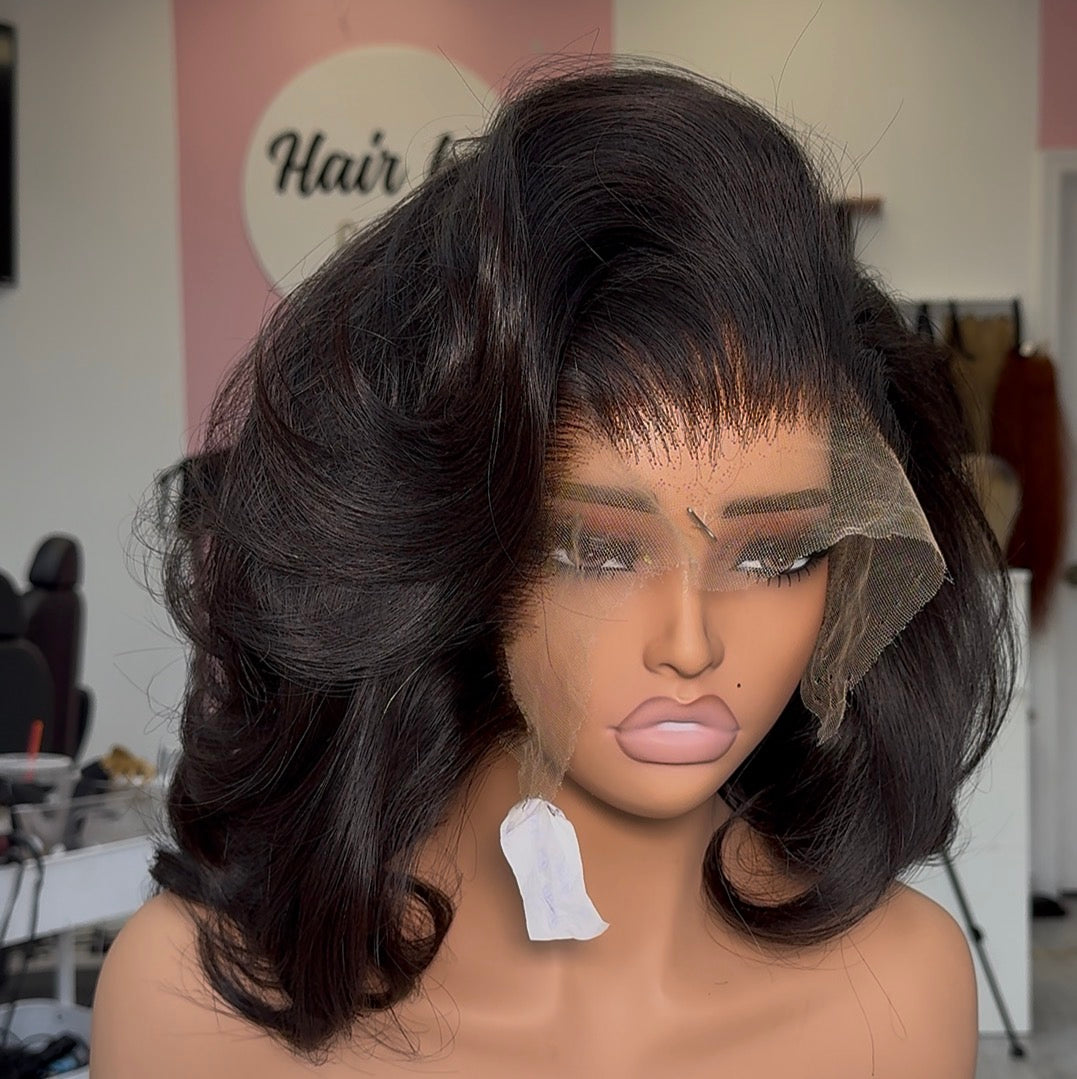 natural raw wavy unit