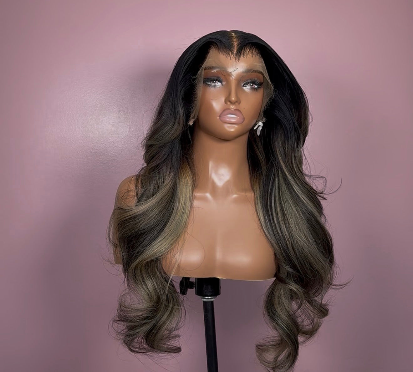 Ash Brown Balayage Wig